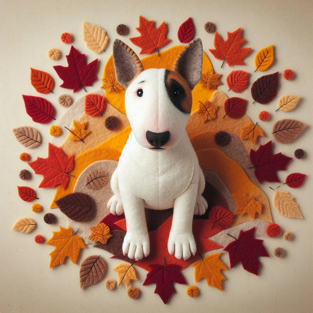 Bull Terrier Two Woofs